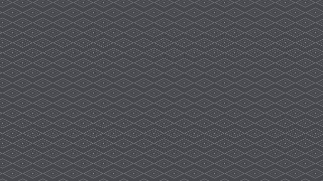 Gray hanabishi japanese diamond lattice pattern seamless loop traditional background