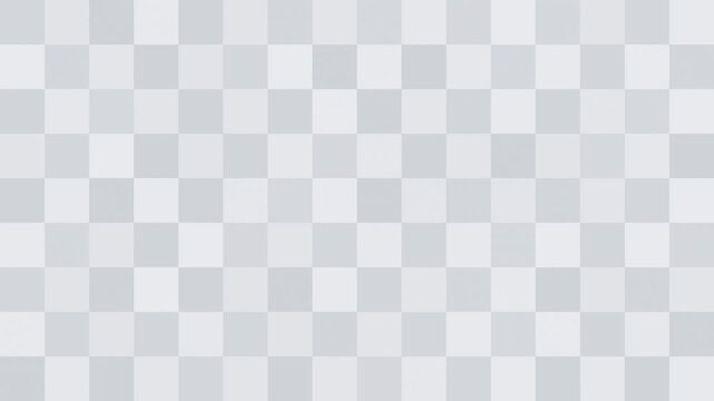 White ichimatsu japanese checkered squares gently fading seamless loop background