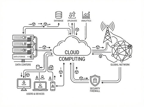 cloud computing diagram