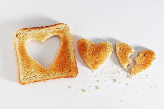 Broken Heart Toast Concept