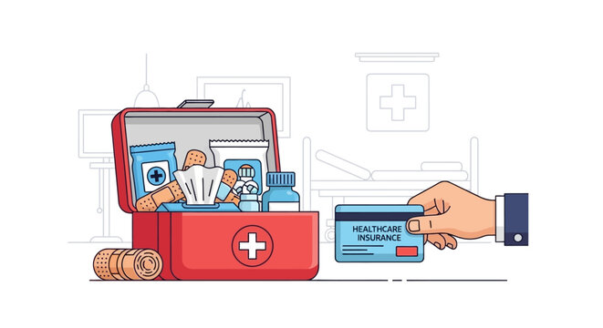 First Aid Kit and Credit Card.