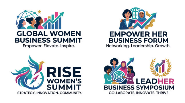 Global Women Business Summit vector