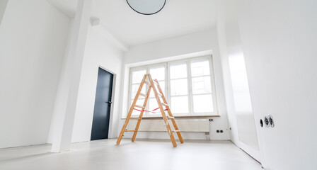 rebuilding an Old real estate apartment, prepared and ready for renovate © AA+W