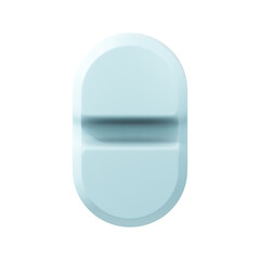 Obraz premium 3d icon oval pills