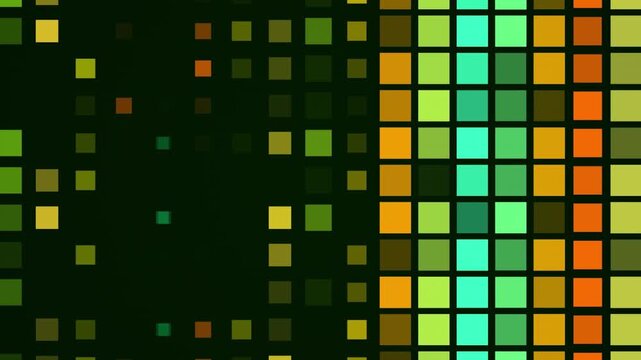 Pixel background with different colors, square background, pixel background