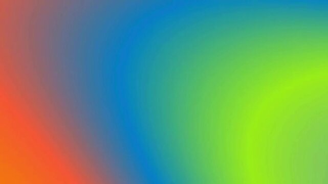 Abstract Colorful Gradient Scene Moving In A Soft Circle Setting