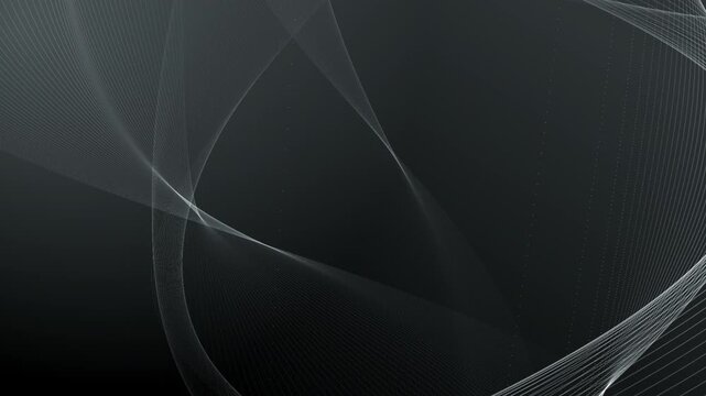 Modern high-tech background with moving lines