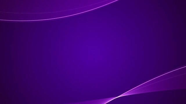 Purple background with white stripes moving in waves and space for text