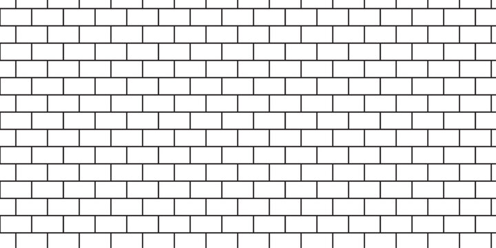 Urban brick wall stone tiles abstract pavement floor wall. white soild structure grunge brick wall row wallpaper texture design.