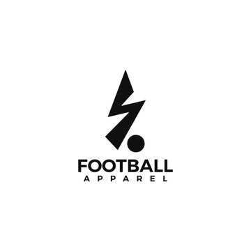 Football apparel jersey logo design