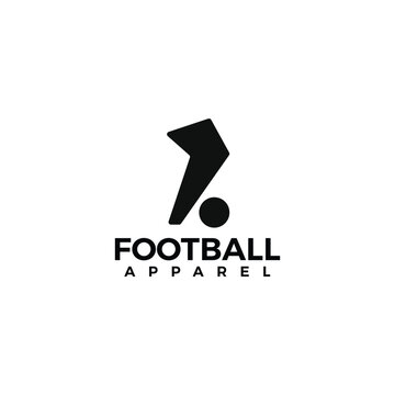Football apparel jersey logo design