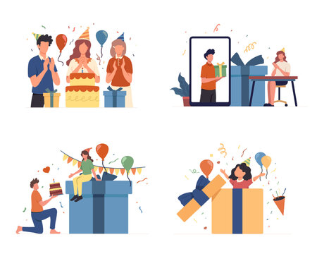 Birthday Surprise and Romantic Gift Set