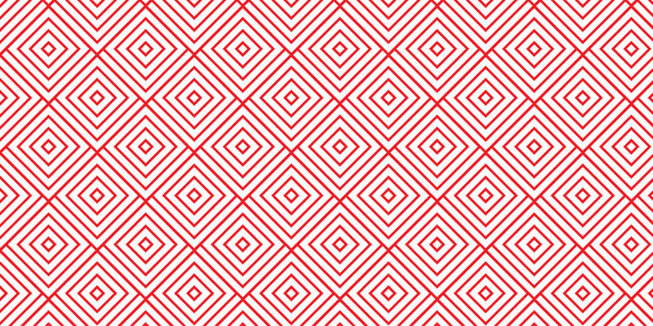 seamless pattern with spirl red overlap swirl fabric vector overlapping ornament textile background.