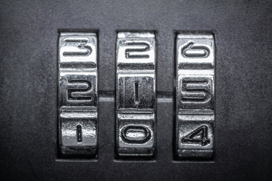 Safe combination lock with random code 215