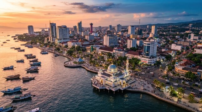 cilacap view indonesian