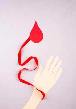 World blood donor day concept