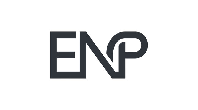 ENP Logo - Modern, Minimalist, Corporate Brand Identity