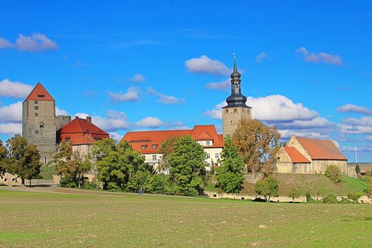 querfurt, deutschland - burg querfurt 