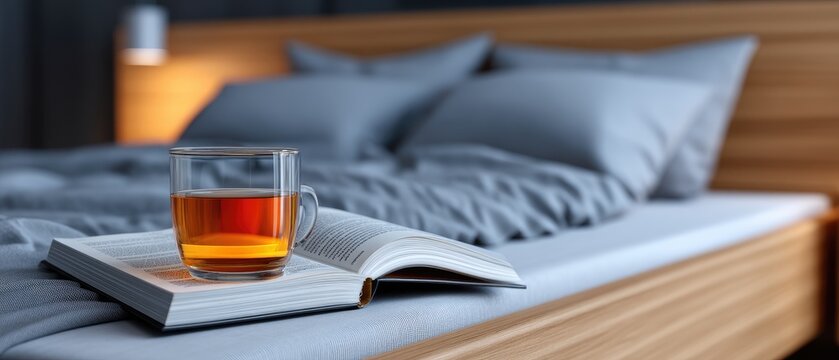Minimalist bedroom promotes healthy recovery with open window, morning light, and items for restorative sleep