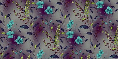 abstract background with colorful splashes © KKJ