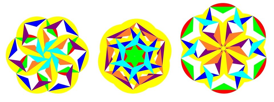 A set of 3 amazing patterns