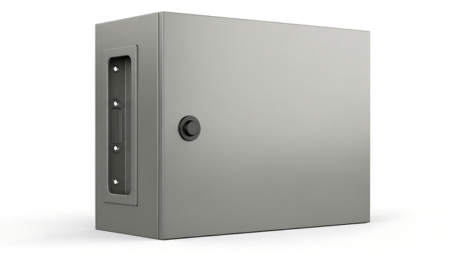 Modern silver mac mini computer on table