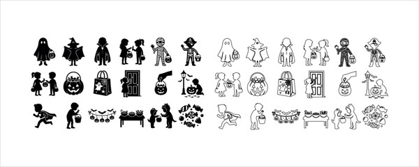 Running child superhero silhouette © Mst Alaya