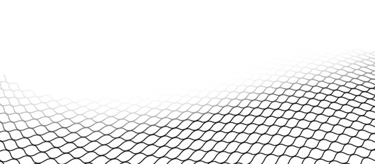 Mesh texture for fishing nets. Seamless pattern for sportswear or soccer goal, volleyball net, basketball hoop, hockey, athletics. Abstract net background for sports © Asmai