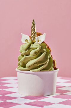 Matcha ice cream