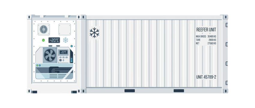 White Reefer Container Unit with Cooling Technology