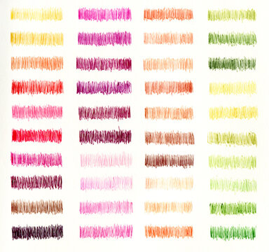 Colorful blocks abstract art 