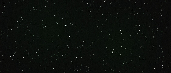 Beautiful starry night sky with comet tail glowing green illustration © Arafat