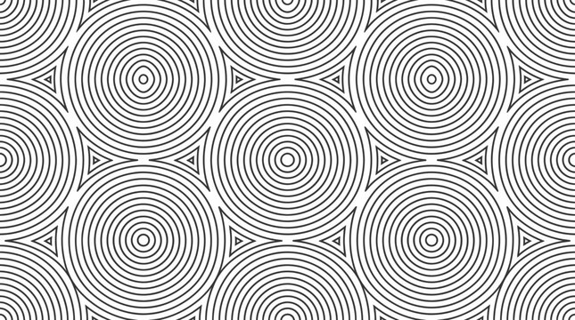 Black and white spiral pattern
