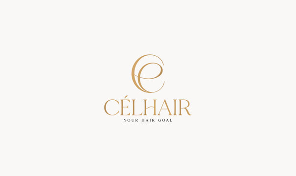  Luxury Ribbon Letter C Monogram Logo Vector