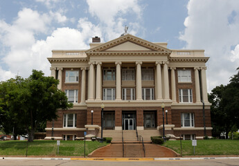 Fototapeta premium Anderson County Courthouse Located in Palestine, Texas