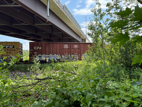 Chemin de fer au Canada, Le Canadien National, CN. 