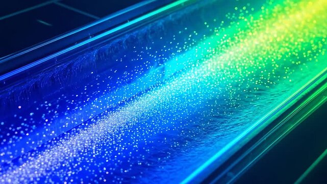 Nanofluidic Diode Visualizing Ion Flow Rectification