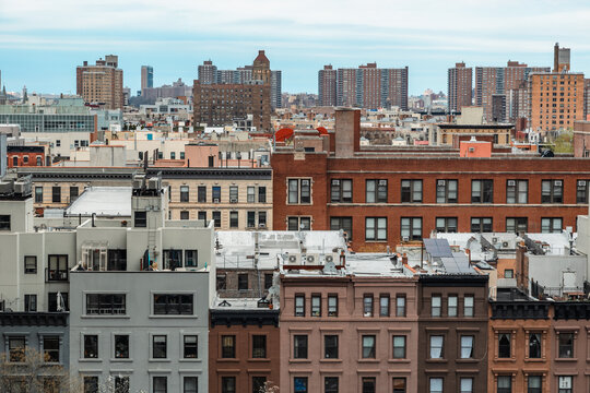 Harlem Manhattan Rooftop Cityscape
