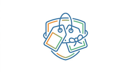 Illustration of shopping cart with medical and fitness icons. © Melo