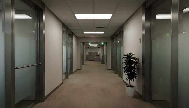 liminal space office