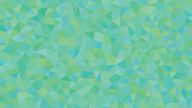 Geometric, Mosaic Background, Green Blue Pattern, Abstract Texture