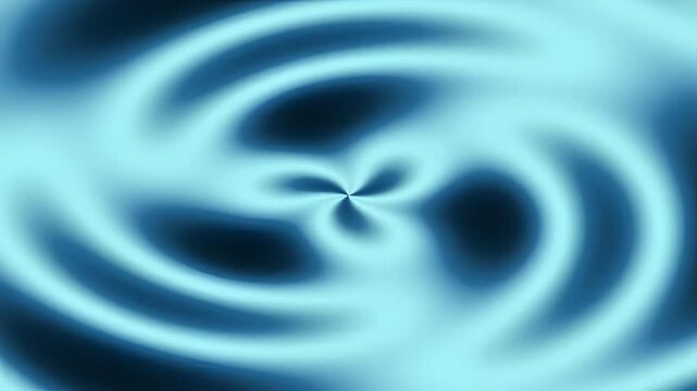 Abstract Blue Swirl Background Loop
