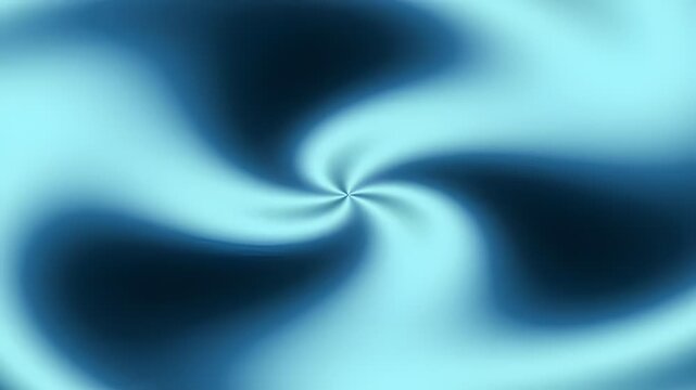 Abstract Blue Swirl Background Loop