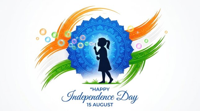Happy independence day india 15 august celebrations