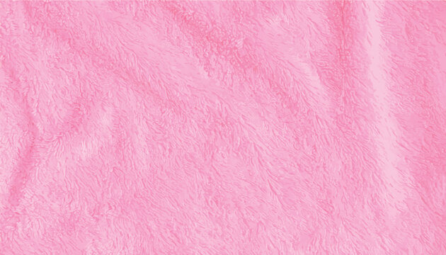 Background featuring a soft pink fleece fabric texture. The material appears plush, cozy, and luxurious, perfect for creative design projects requiring a warm textile aesthetic.