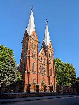 Old St Francis Church - Landmark in Moscow Suburb District of Riga Latvia