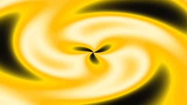 Abstract Golden Swirl Background Loop