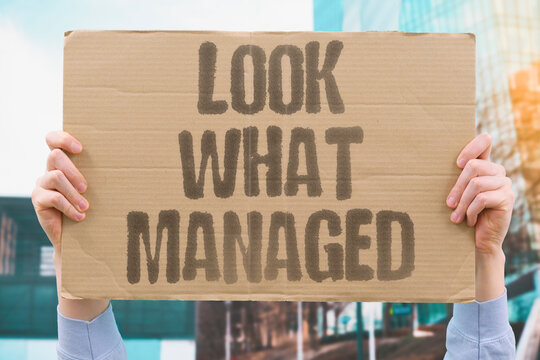 "Look What Managed" Comparison to colleagues kills morale. COMPARE. COLLEAGUES. MORALE. KILL. STRESS.