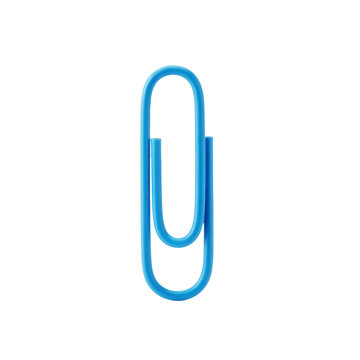 blue paper clip