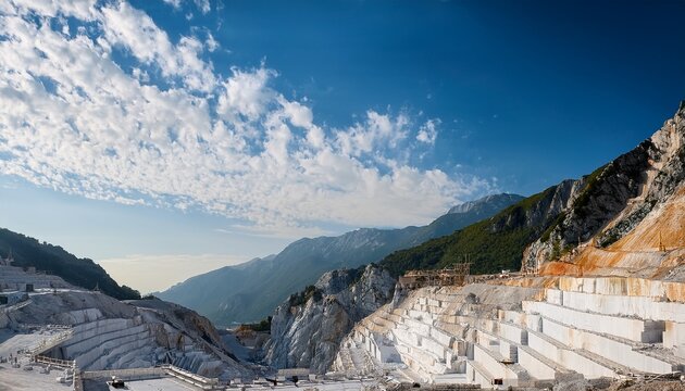Carrara Quarry Of Marble